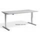 Cromo Dual Motor Chrome Height Adjustable Desk